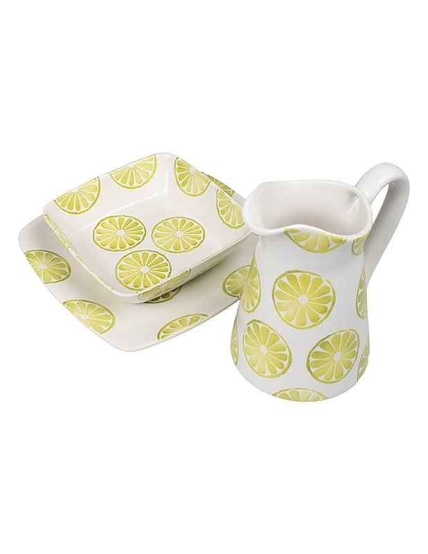 FARVAL astiasetti, 3 osaa - Lautaset ja kulhot - 10105475865 - 0