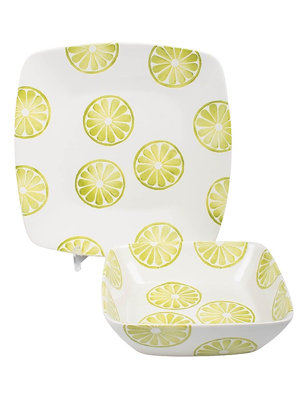 FARVAL astiasetti, 3 osaa - Lautaset ja kulhot - 10105475865 - 1