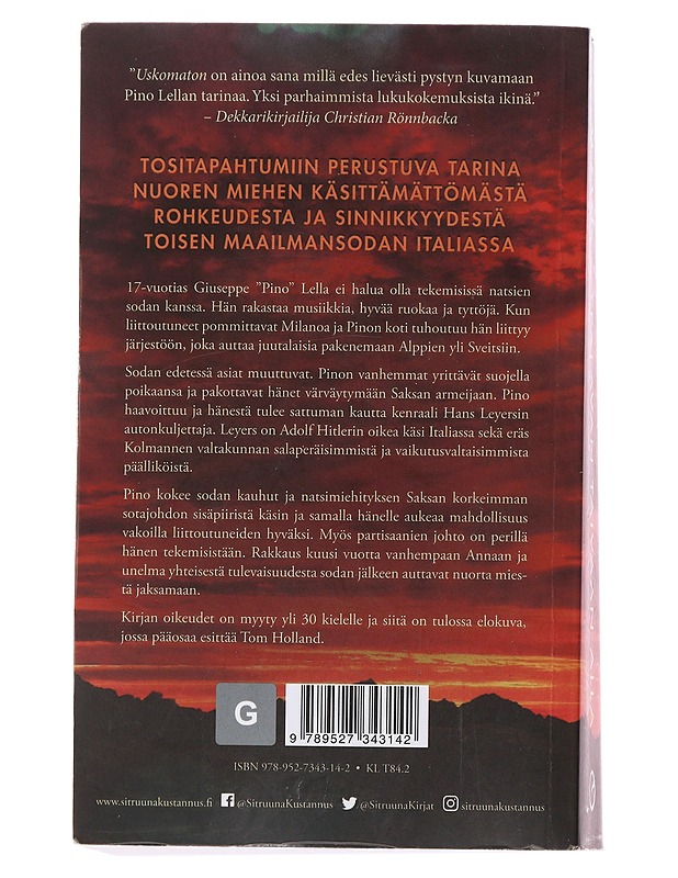 Palavan taivaan alla - Sullivan, Mark - Romaanit ja novellit - 10105475868 - 1