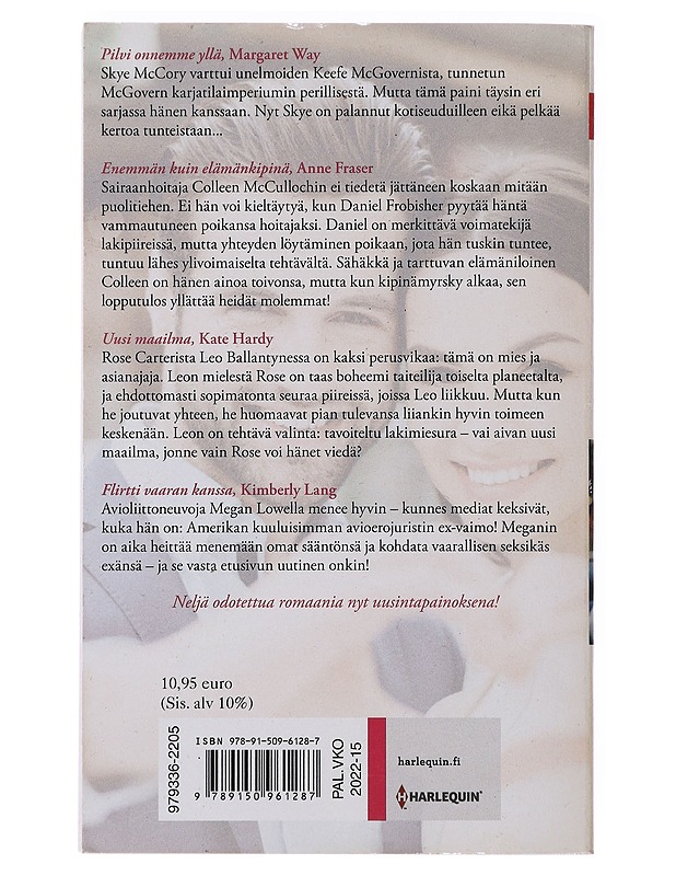 Rakkauden lait : antologia - Margaret Way - Romaanit ja novellit - 10105475879 - 1