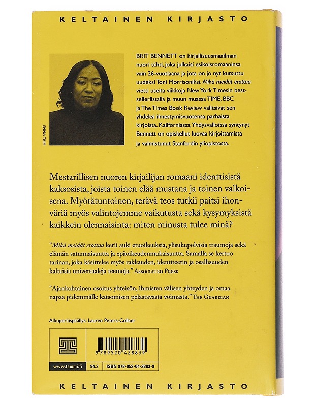 Mikä meidät erottaa - Bennett, Brit - Romaanit ja novellit - 10105475880 - 1
