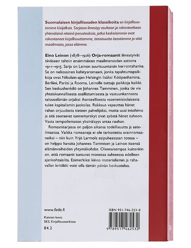 Orja-romaanit - Eino Leino - Kaunokirjallisuus - 10105475882 - 1