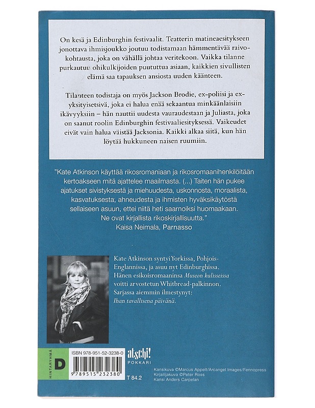 Kaikkein vähäpätöisin asia - Atkinson, Kate - Romaanit ja novellit - 10105475914 - 1