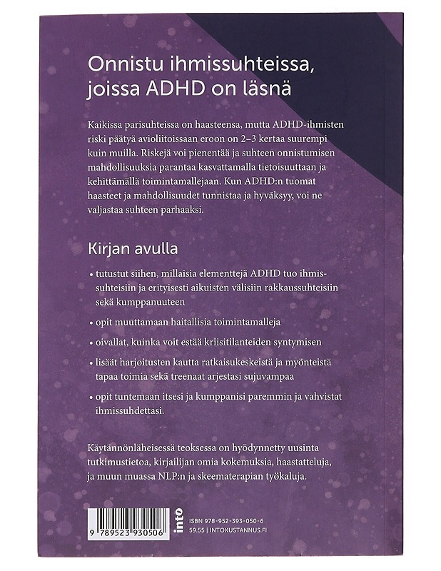 ADHD ja parisuhde - Sari-Marika Durchman - Tietokirjat ja oppaat - 10105475951 - 1