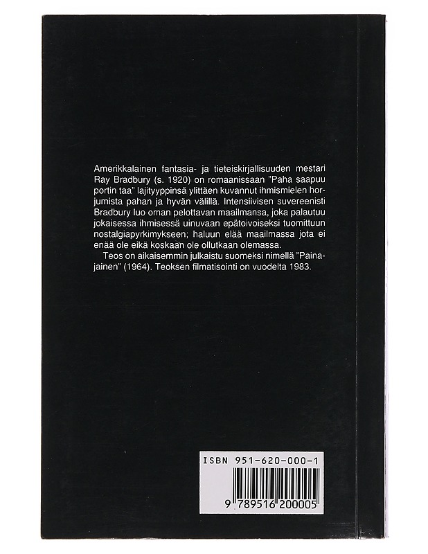 Paha saapuu portin taa - Bradbury, Ray - Fantasia- ja scifi - 10105475975 - 1