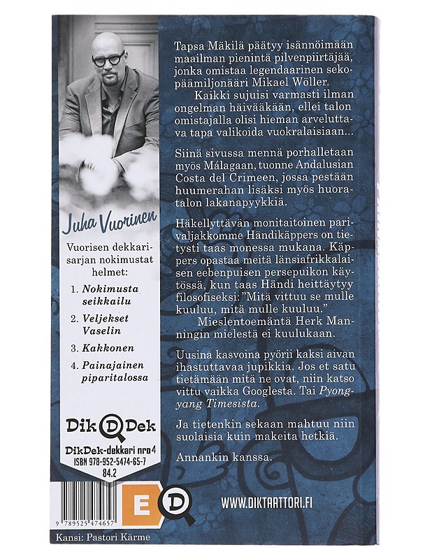 Painajainen piparitalossa : salapoliisiromaani - Juha Vuorinen - Romaanit ja novellit - 10105475977 - 1