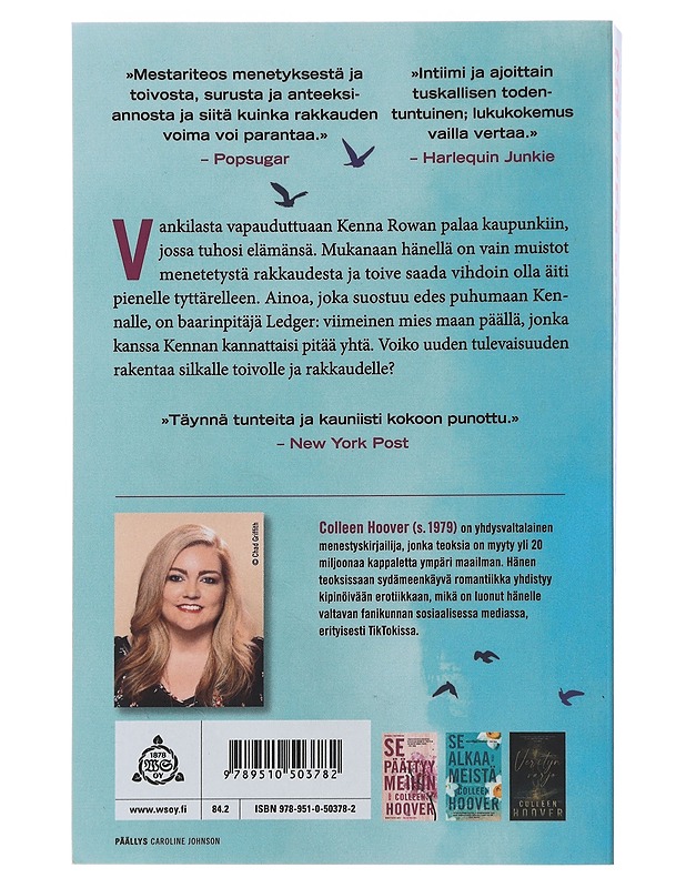 Muistoja hänestä - Hoover, Colleen - Romaanit ja novellit - 10105475981 - 1