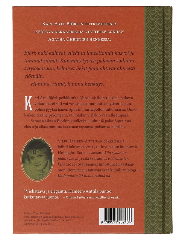 Kuka kuolleista palaa : Karl Axel Björkin tutkimuksia, osa kolme - Hämeen-Anttila, Virpi - Jännitys ja dekkarit - 10105476001 - 1