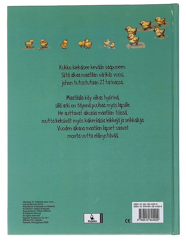 Vuosi maatilalla - Le Gloahec, Françoise - Lastenkirjat - 10105476012 - 1