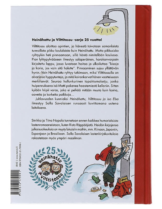 Heinähattu, Vilttitossu ja iso Elsa - Nopola, Sinikka, Nopola, Tiina - Lastenkirjat - 10105476019 - 1