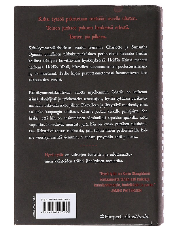 Hyvä tytär - Slaughter, Karin - Jännitys ja dekkarit - 10105476069 - 1