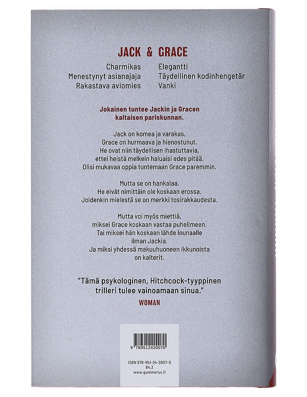 Suljettujen ovien takana - Paris, B. A. - Jännitys ja dekkarit - 10105476101 - 1