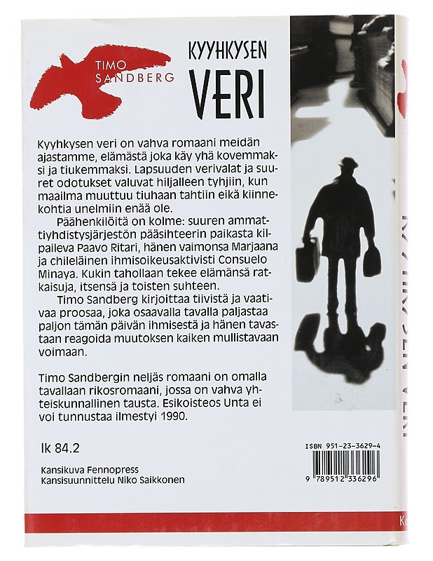 Kyyhkysen veri - Timo Sandberg - Jännitys ja dekkarit - 10105476156 - 1