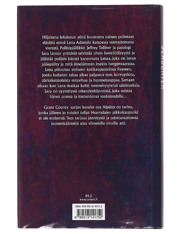 Häpäisty - Slaughter, Karin - Romaanit ja novellit - 10105476152 - 1