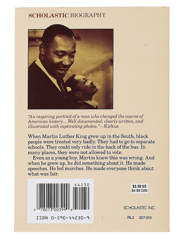 I Have a Dream : the Story of Martin Luther King - Davidson, Margaret - Elämäkerrat ja muistelmat - 10105476178 - 1