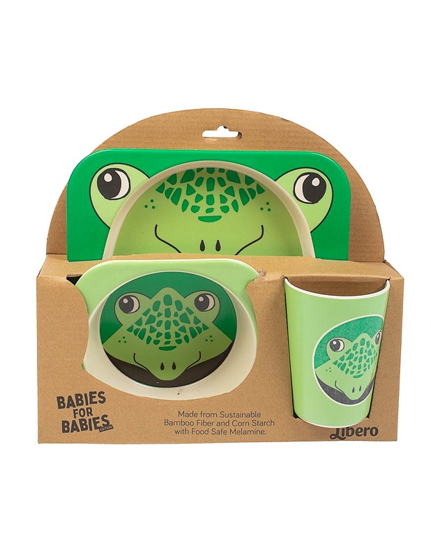 LIBERO Babies for babies lasten astiasto, 3 osaa - Lautaset ja kulhot - 10105476211 - 0