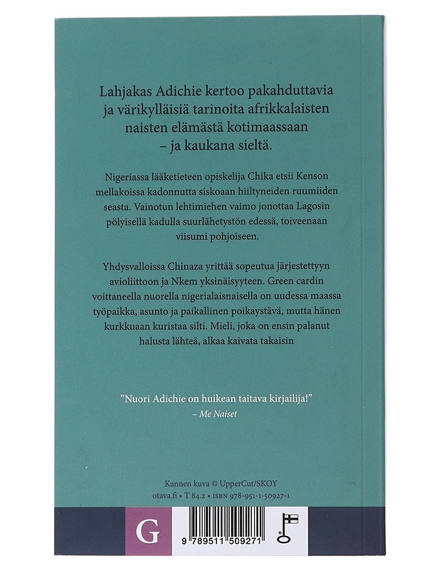 Huominen on liian kaukana - Adichie, Chimamanda Ngozi - Romaanit ja novellit - 10105476268 - 1