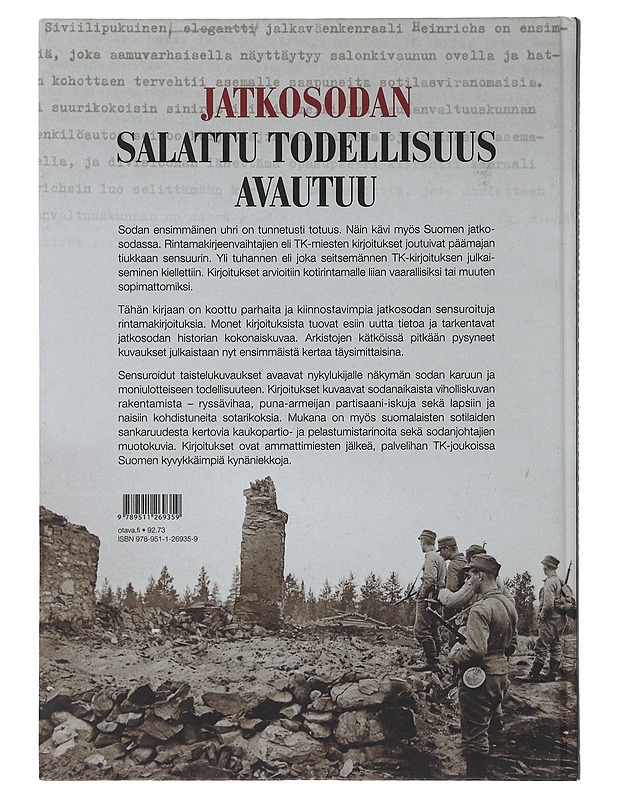 Sensuroidut sotakirjoitukset - Pekka Tuomikoski - Historiakirjat - 10105476341 - 1