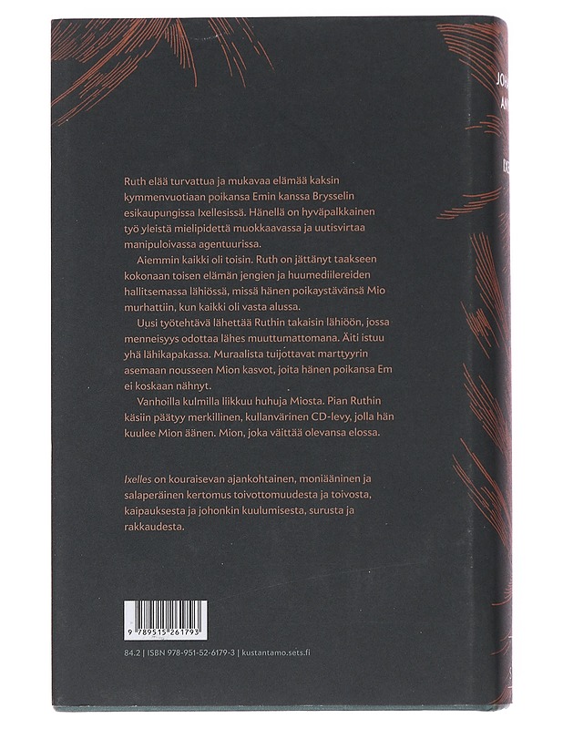 Ixelles - Anyuru, Johannes - Romaanit ja novellit - 10105476366 - 1