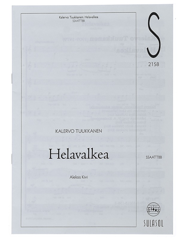 Helavalkea - Kalervo Tuukkanen - Harrastekirjat - 10105476403 - 0
