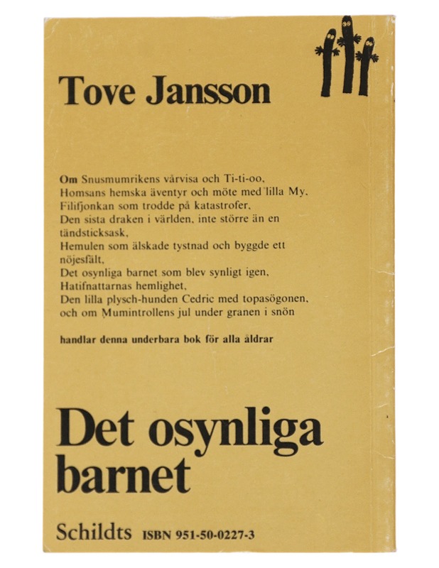Det osynliga barnet och andra berättelser - Tove Jansson - Lastenkirjat - 10105476397 - 1