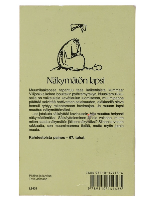 Näkymätön lapsi ja muita kertomuksia - Jansson, Tove - Lastenkirjat - 10105476402 - 1