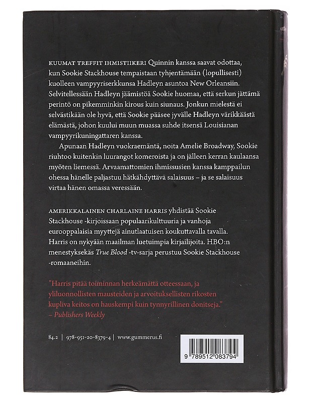 Veren perintö - Harris, Charlaine - Romaanit ja novellit - 10105476425 - 1