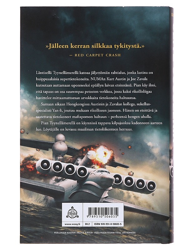 Clive Cusslerin Kurssi kohti tuntematonta - Brown, Graham - Jännitys ja dekkarit - 10105476439 - 1