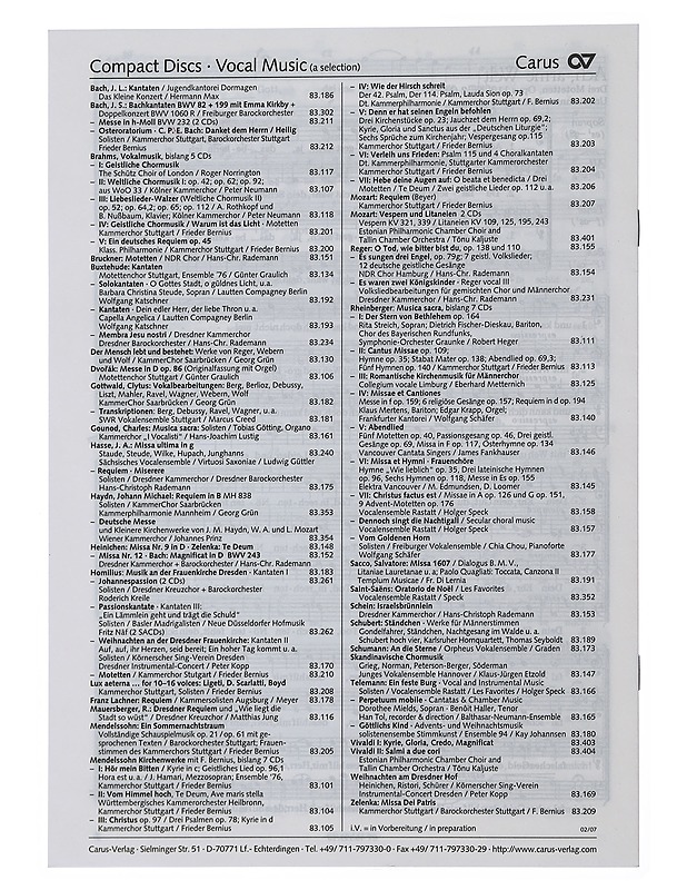 Ich aber bin elend Ach, arme Welt: aus Drei Motetten (1889) op. 110, Nr. 1 und 2 - Johannes Brahms - Harrastekirjat - 10105476445 - 1