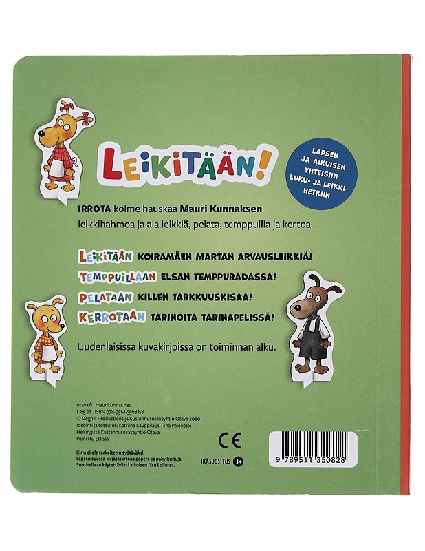 Leikitään! : Koiramäen lapset - Mauri Kunnas - Lastenkirjat - 10105476454 - 1