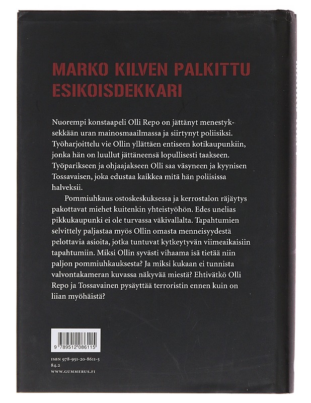 Jäätyneitä ruusuja - Marko Kilpi - Jännitys ja dekkarit - 10105476459 - 1
