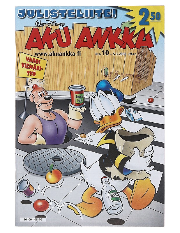 Aku-Ankka 10/2008 - Walt Disney - Sarjakuvat - 10105476469 - 0