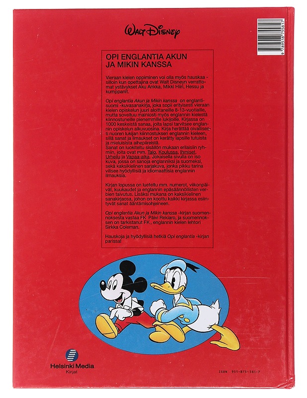 Opi englantia Akun ja Mikin kanssa  - Lastenkirjat - 10105476486 - 1