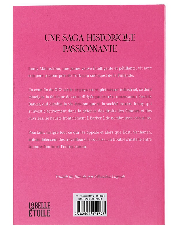 Trois femmes de la Baltique 1: Jenny - Ann-Christin Antell - Romaanit ja novellit - 10105476499 - 1