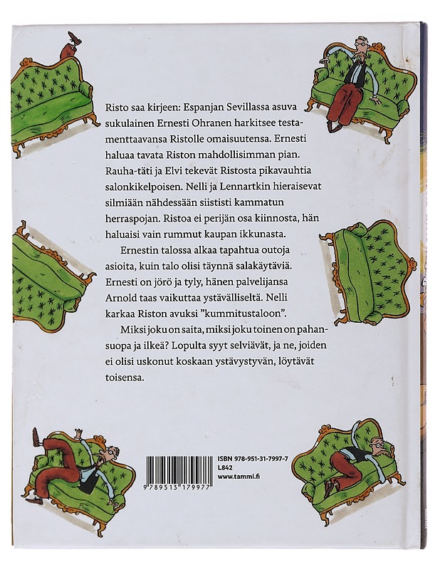 Risto Räppääjä ja Sevillan saituri - Nopola, Sinikka - Lastenkirjat - 10105476564 - 1