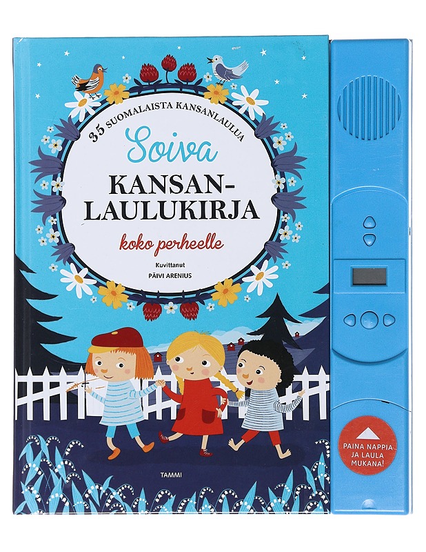 Soiva kansanlaulukirja koko perheelle : 35 suomalaista kansanlaulua - Arenius, Päivi - Lastenkirjat - 10105476570 - 0