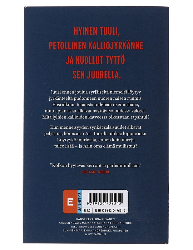 Sydäntalvi - Ragnar Jónasson - Jännitys ja dekkarit - 10105476576 - 1