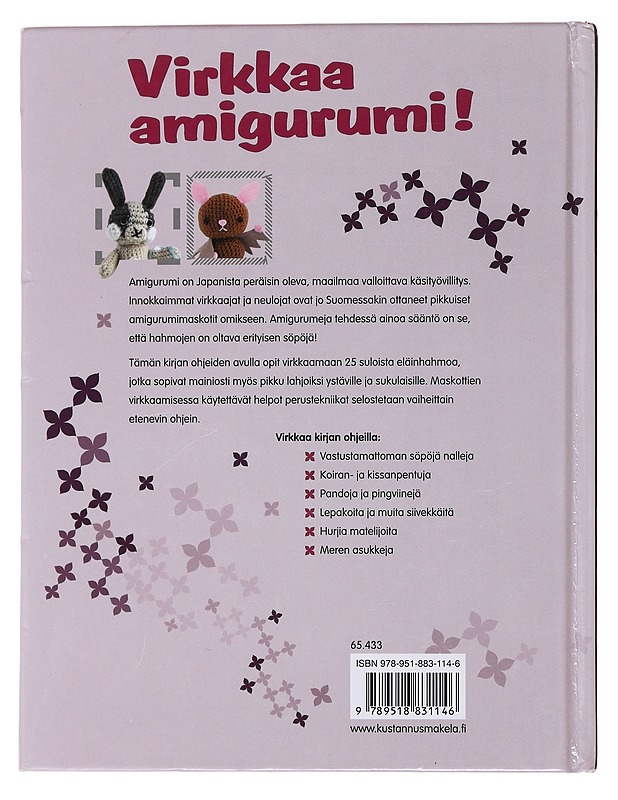 Virkkaa amigurumi! : 25 söpöä eläinmaskottia - Obaachan, Annie - Tietokirjat ja oppaat - 10105476577 - 1