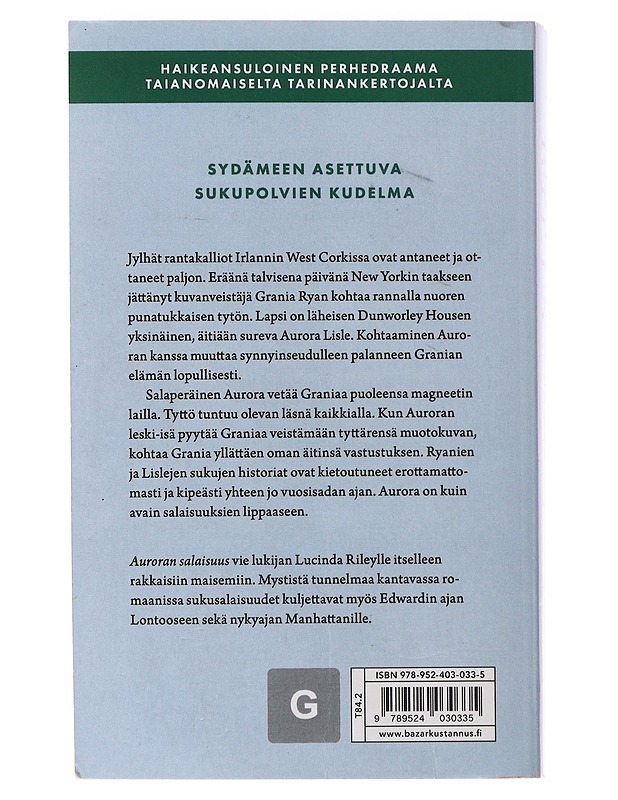 Auroran salaisuus - Riley, Lucinda - Romaanit ja novellit - 10105476614 - 1