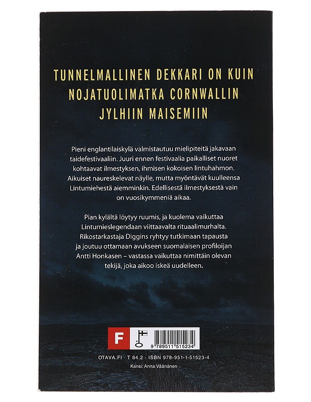 Lintumies - Kaarina Griffiths - Jännitys ja dekkarit - 10105476623 - 1