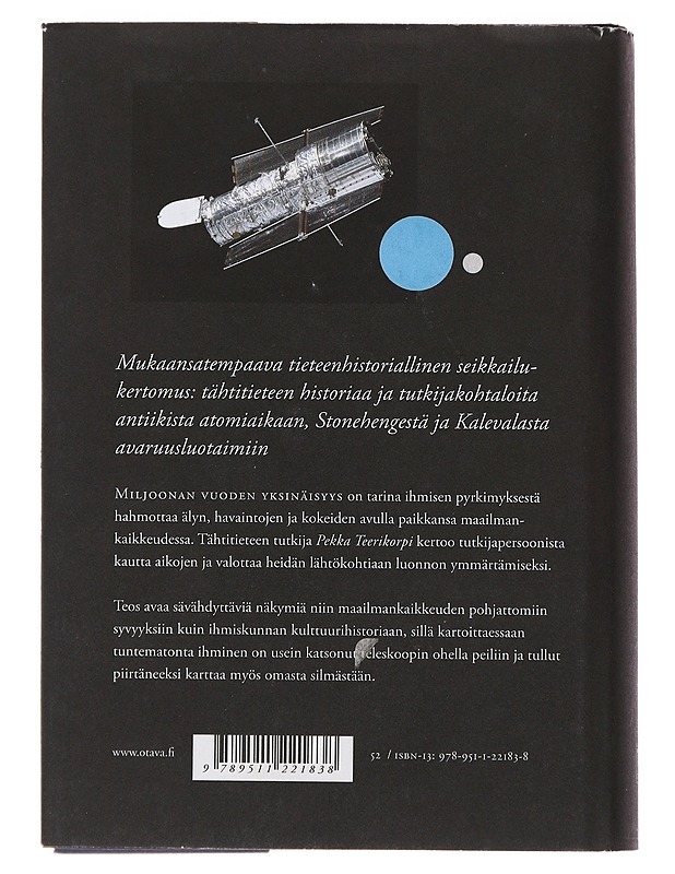Miljoonan vuoden yksinäisyys - Pekka Teerikorpi - Historiakirjat - 10105476634 - 1