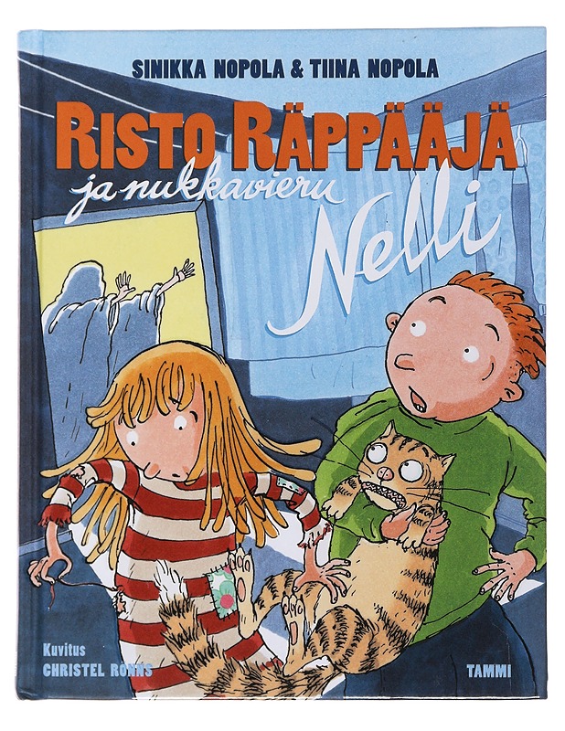 Risto Räppääjä ja nukkavieru Nelli - Nopola, Sinikka - Lastenkirjat - 10105476649 - 0