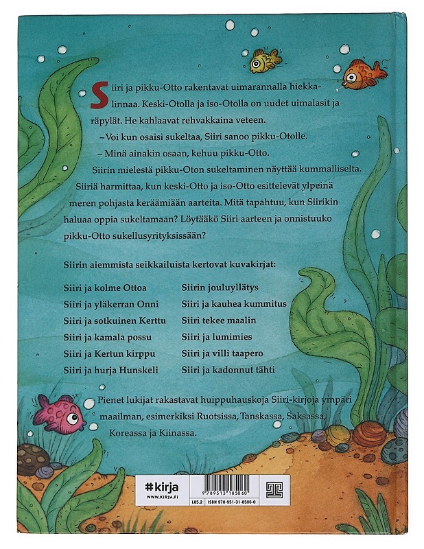 Siiri löytää simpukan - Nopola, Tiina - Lastenkirjat - 10105476671 - 1