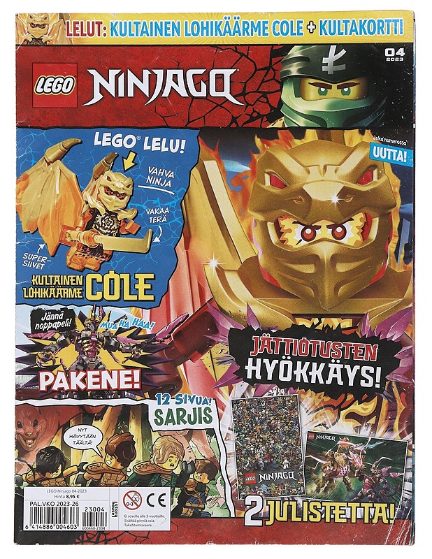 LEGO Ninjago Numero 4/2023 - Lehdet - 10105476701 - 0