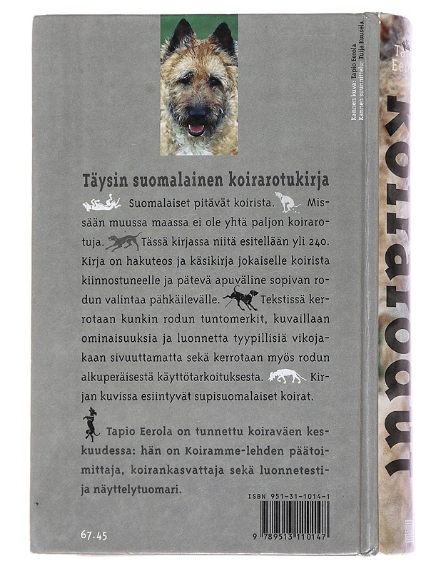 Suomen koirarodut - Tapio Eerola  - Tietokirjat ja oppaat - 10105476707 - 1