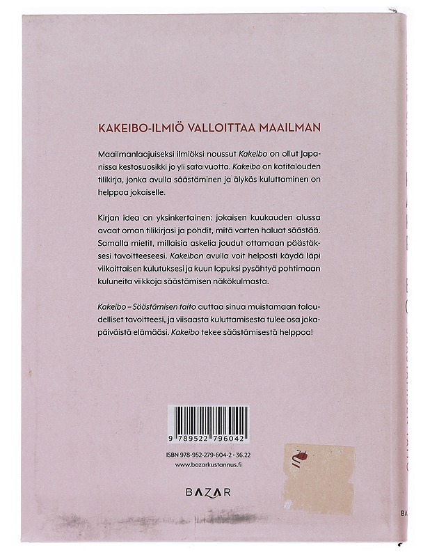 Kakeibo : säästämisen taito - Chiba, Fumiko - Tietokirjat ja oppaat - 10105476765 - 1