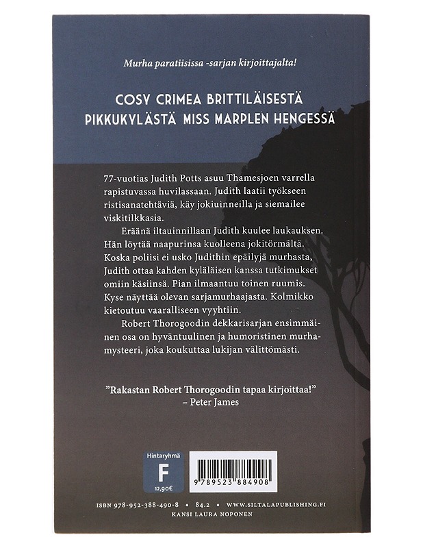 Thamesjoen murhat - Thorogood, Robert - Jännitys ja dekkarit - 10105476784 - 1