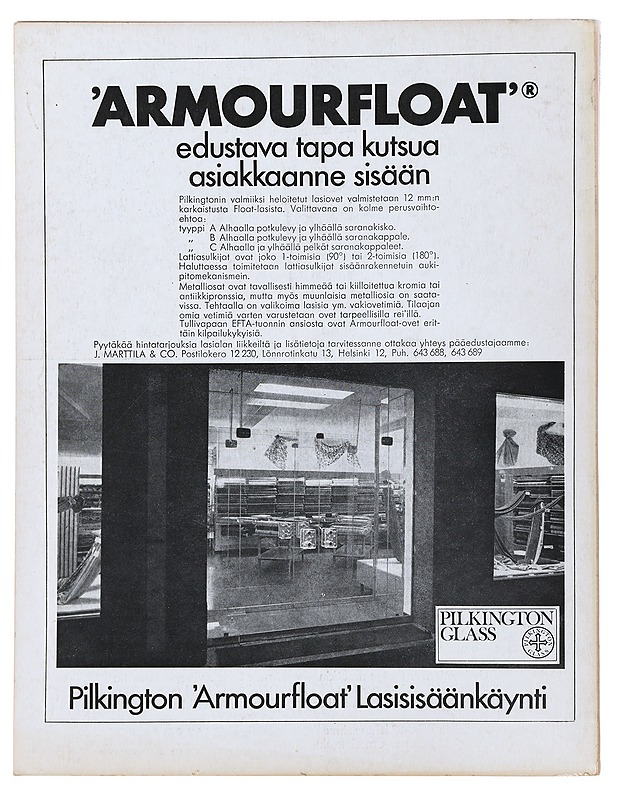 Arkkitehti n:o 7/1969 - Lehdet - 10105476801 - 1