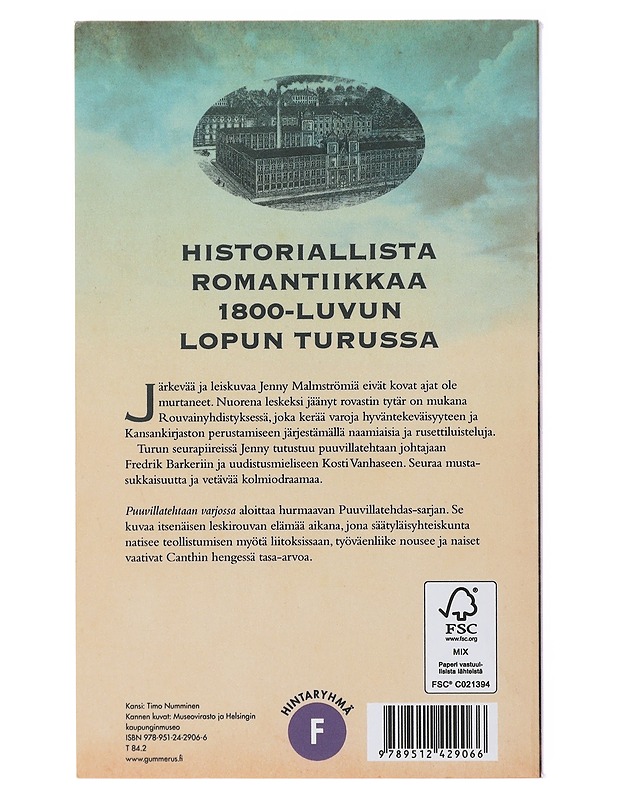 Puuvillatehtaan varjossa - Ann-Christin Antell - Romaanit ja novellit - 10105476804 - 1