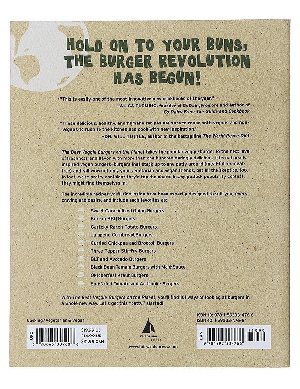 The Best Veggie Burgers on the Planet - Joni Marie Newman - Tietokirjat ja oppaat - 10105476828 - 1